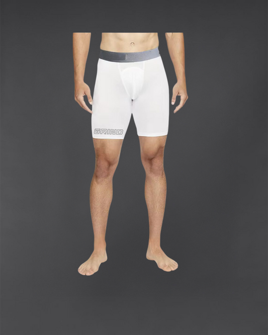 Short de Compression Blanc – Dri-Fit