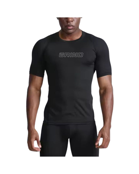 T-shirt de Compression – Noir Dri-Fit