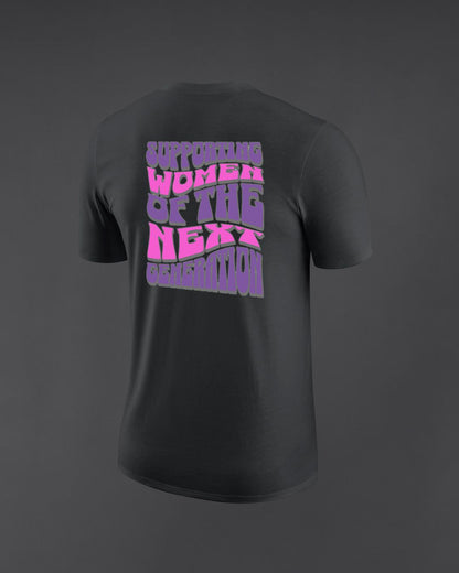 "Support Woment" T-shirt Noir